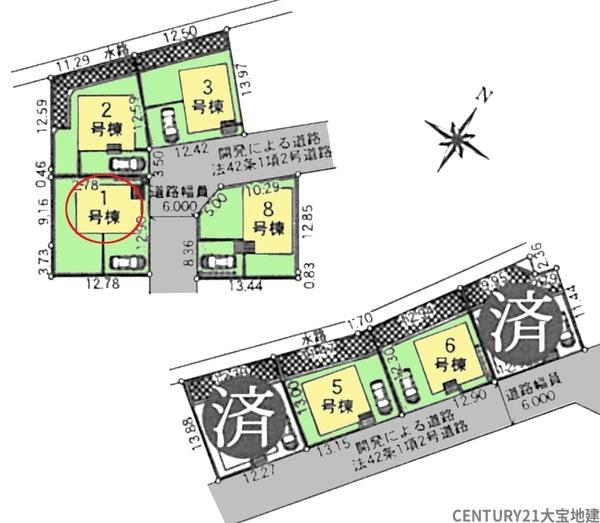 四街道市内黒田【第８】　１号棟