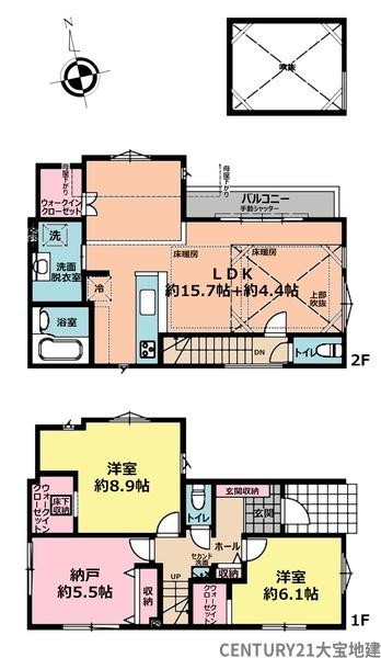 千葉市花見川区花園２丁目【２期】　３号棟