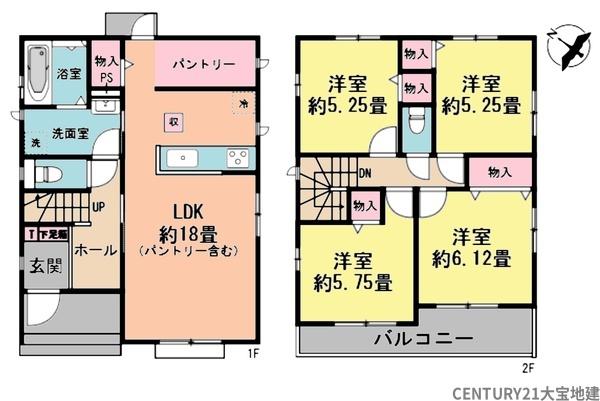 千葉市若葉区千城台北1丁目 A号棟