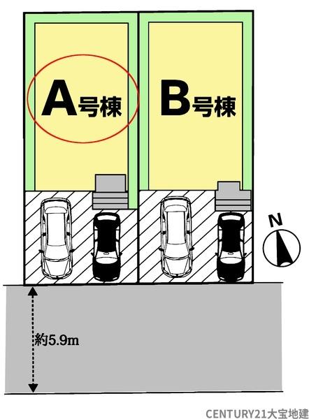 千葉市稲毛区園生町【１】　Ａ号棟