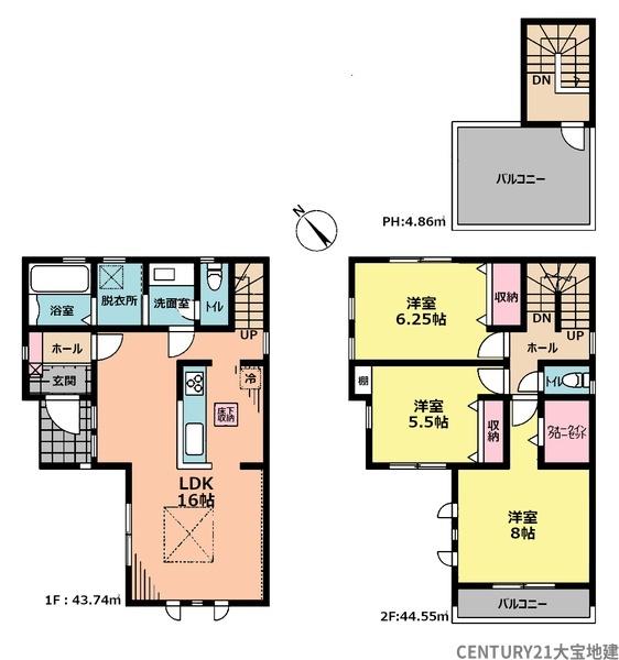 千葉市中央区長洲2丁目【第2】 2号棟
