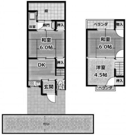 宇治市槇島町南落合の中古一戸建