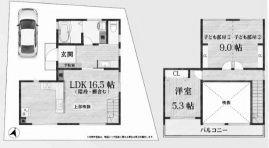 宇治市木幡平尾の新築一戸建