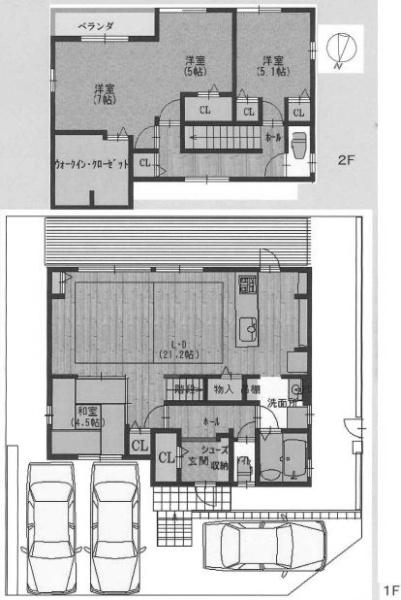 城陽市寺田丁子口の中古一戸建