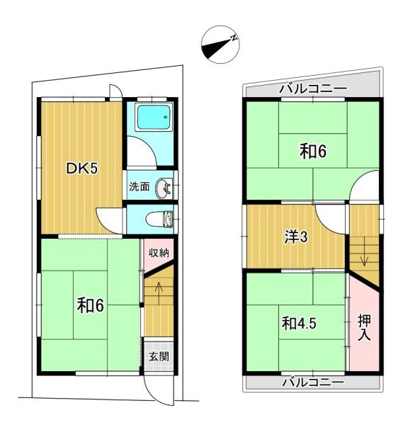 宇治市広野町丸山の中古一戸建て