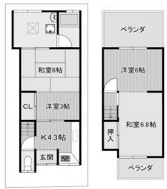 城陽市寺田樋尻の中古一戸建