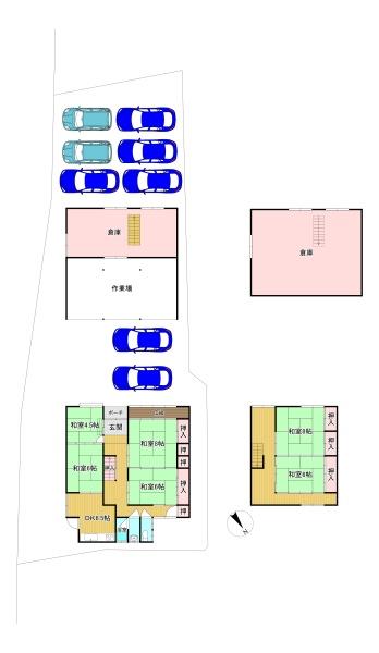 宇治市白川山本の中古一戸建て