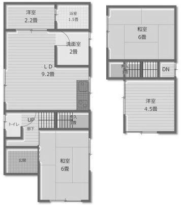 城陽市寺田深谷の中古一戸建