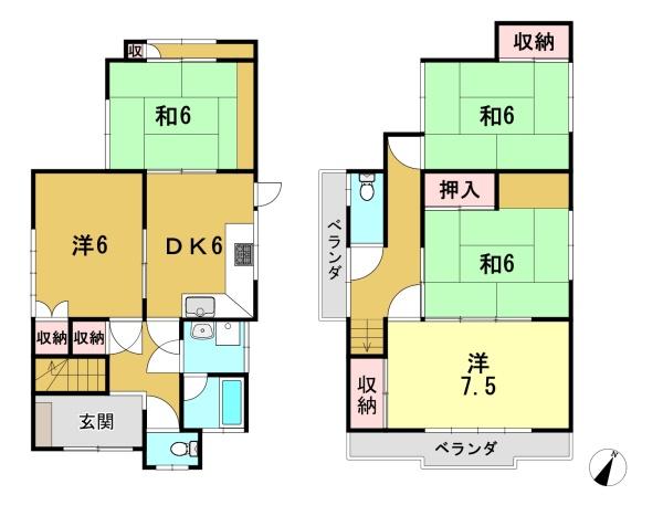 長岡京市滝ノ町２丁目の中古一戸建