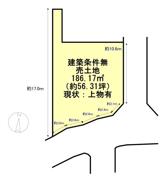 城陽市久世里ノ西の土地