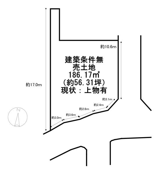 城陽市久世里ノ西の土地