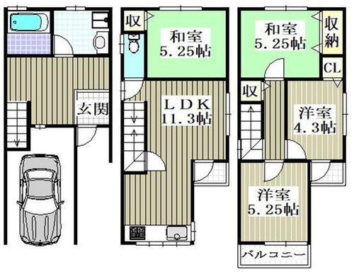 寝屋川市楠根南町の中古一戸建