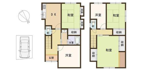 寝屋川市太秦緑が丘の中古一戸建