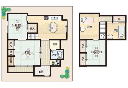 寝屋川市太秦中町の中古一戸建て