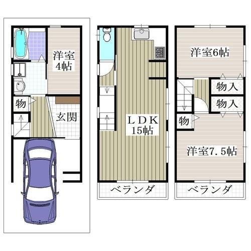 寝屋川市高宮栄町の中古一戸建て