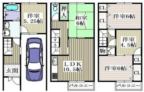 寝屋川市点野５丁目の中古一戸建