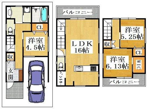 寝屋川市平池町の新築一戸建