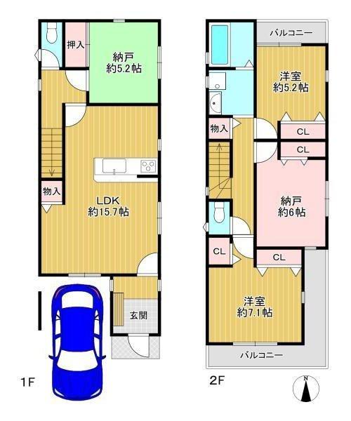 門真市岸和田２丁目の新築一戸建