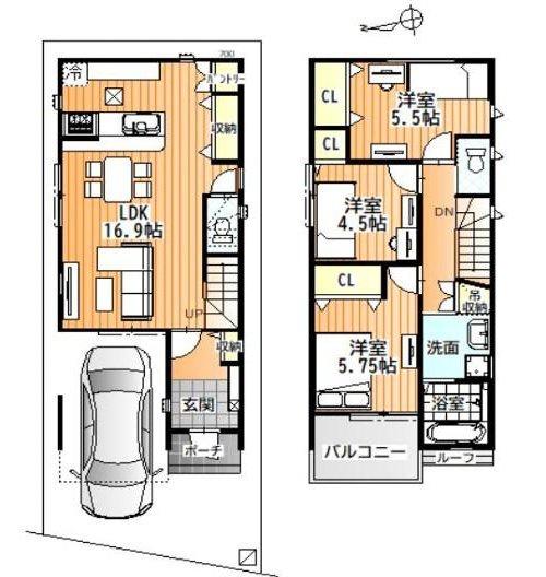 門真市沖町の新築一戸建