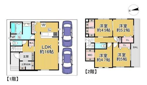 寝屋川市太秦緑が丘の新築一戸建