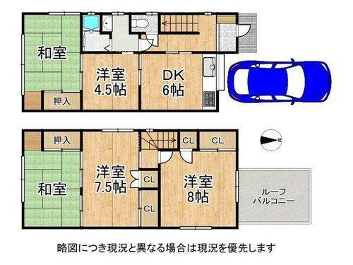 守口市藤田町６丁目の中古一戸建