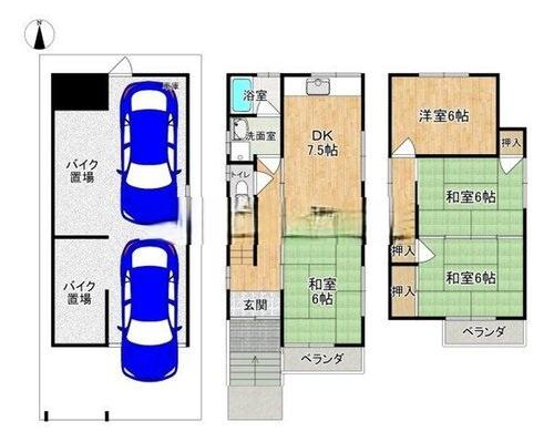 寝屋川市長栄寺町の中古一戸建