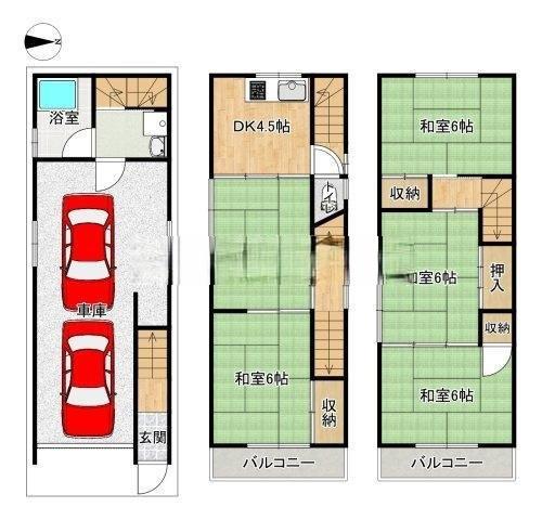 門真市舟田町の中古一戸建