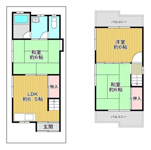寝屋川市東神田町の中古一戸建て