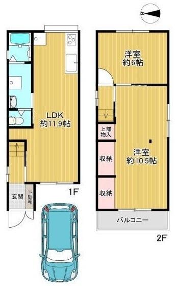 門真市宮野町の中古一戸建て