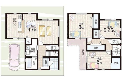 寝屋川市高柳７丁目の新築一戸建