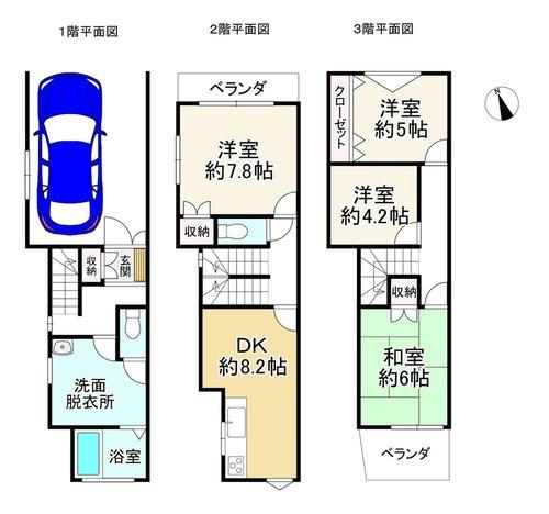 門真市岸和田３丁目の中古一戸建