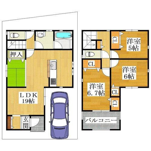 寝屋川市太秦元町の新築一戸建