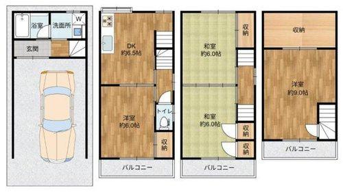 門真市御堂町の中古一戸建て