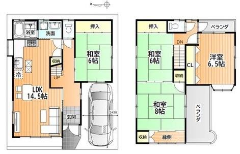 門真市島頭２丁目の中古一戸建て
