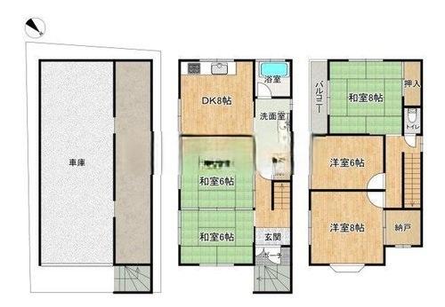 寝屋川市高柳１丁目の中古一戸建