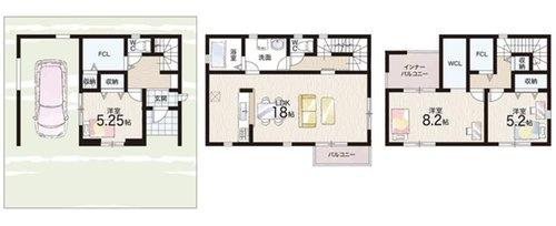 寝屋川市高宮栄町の新築一戸建