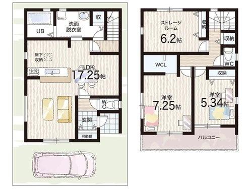 門真市島頭４丁目の新築一戸建