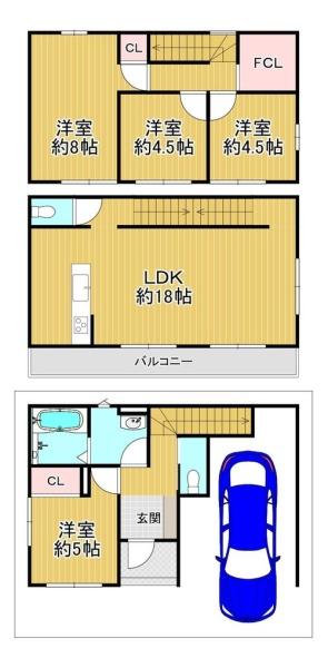 寝屋川市春日町の新築一戸建