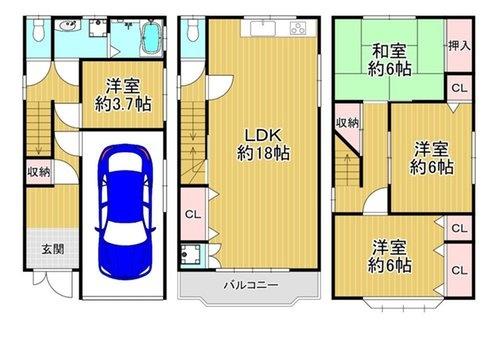 寝屋川市春日町の中古一戸建て