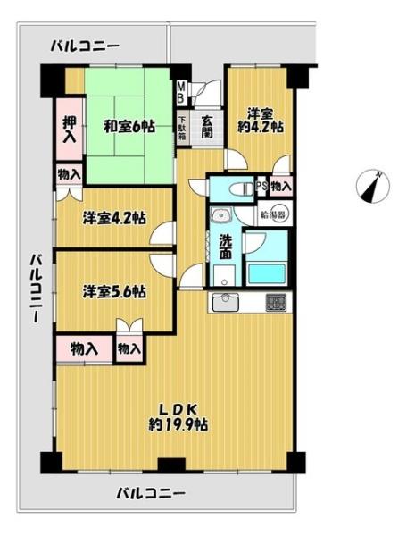 寝屋川サンハイツＢ棟