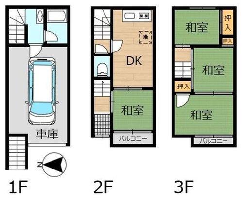 門真市上野口町の中古一戸建て