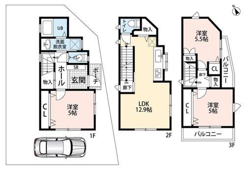 寝屋川市錦町の中古一戸建