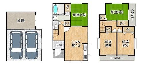 四條畷市岡山東５丁目の中古一戸建て