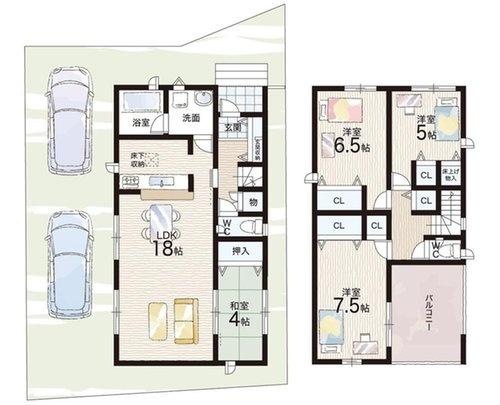 門真市江端町の新築一戸建