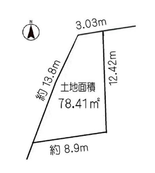 京都市山科区西野櫃川町の売土地