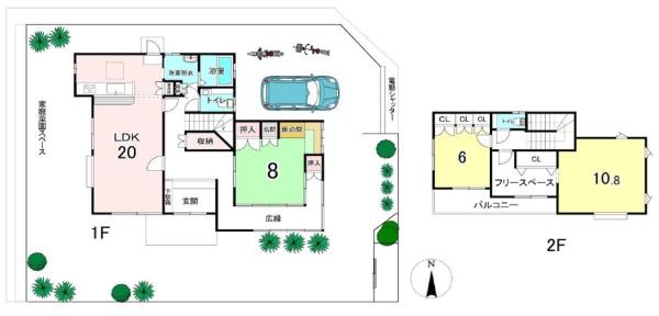 宇治市木幡御蔵山の中古一戸建