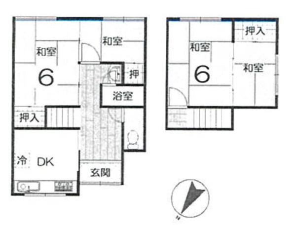 宇治市五ケ庄折坂の中古一戸建