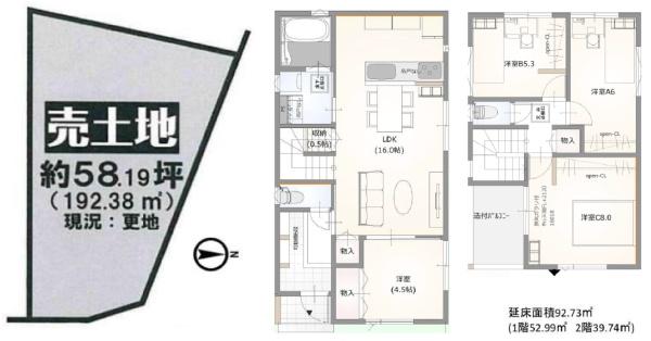 京都市伏見区深草大亀谷万帖敷町の売土地