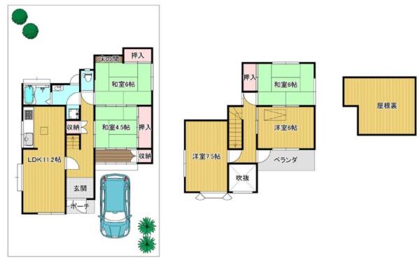 京都市伏見区醍醐岸ノ上町の中古一戸建