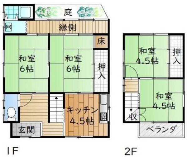 京都市山科区音羽中芝町の中古一戸建